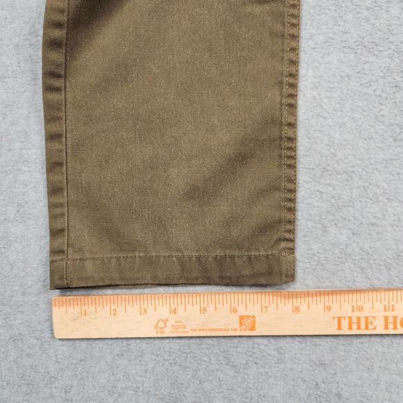Loser Machine Cargo Pants Mens 34x32 Brown Canvas Baggy Skate Street Y2K - Picture 12 of 12